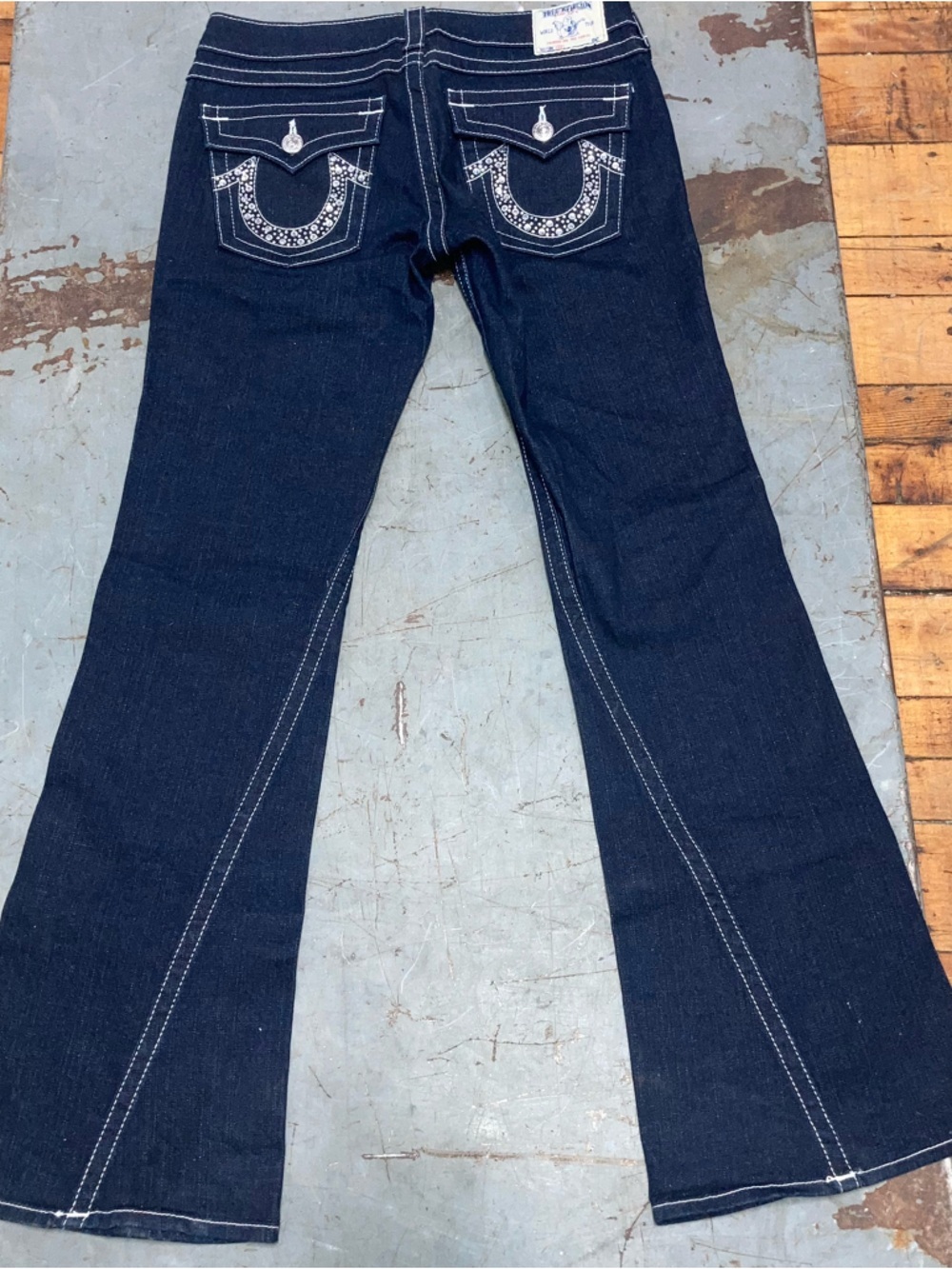 True Religion Twisted stitch flare denim - Picture 9 of 10
